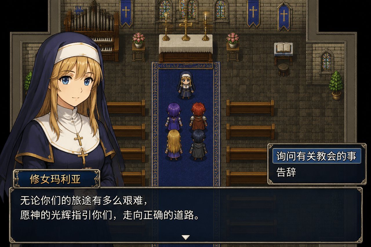 邪恶勇者一行 剧情互动 画面 3